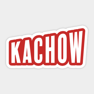 Kachow v3 Sticker